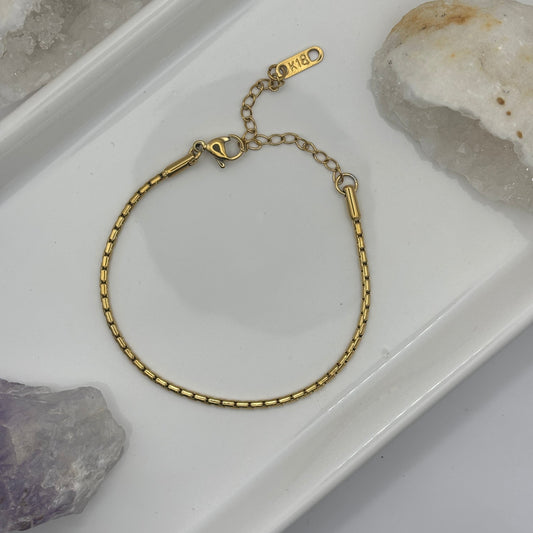 Gold Plated Chain Bracelet